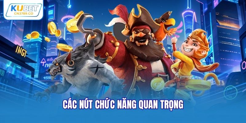 Các nút chức năng quan trọng
