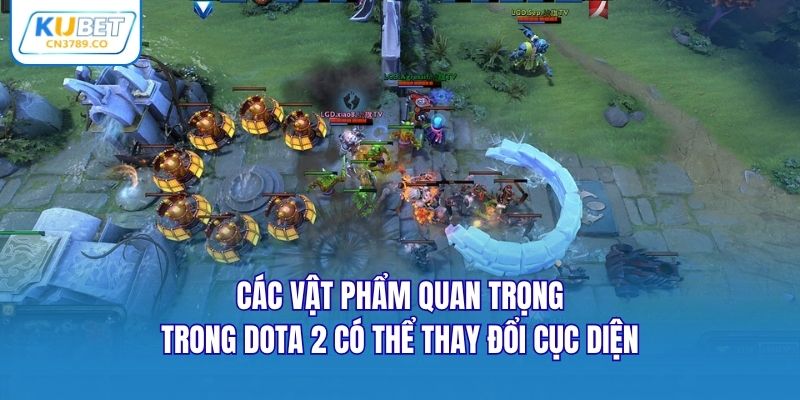 Các vật phẩm quan trọng trong Dota 2 có thể thay đổi cục diện