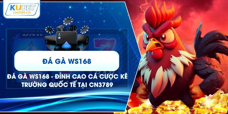 Đá Gà WS168 - Đỉnh Cao Cá Cược Kê Trường Quốc Tế Tại CN3789